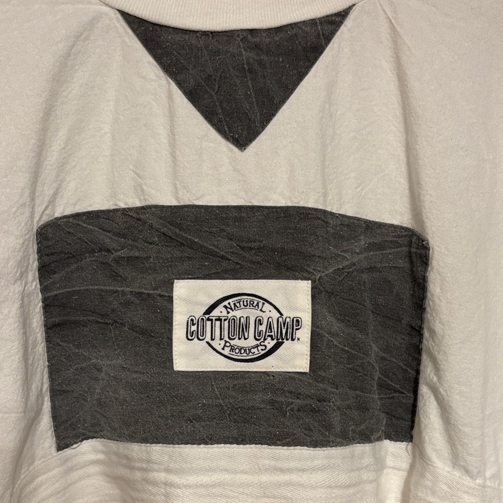Saucí California Women’s White and Gray Sweatshirt Y2K Medium